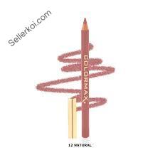 Colormax Satin Glide Lip Liner Pencil Natural 12